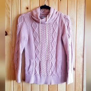LLBean Signature Cotton Funnelneck Pullover Sweater